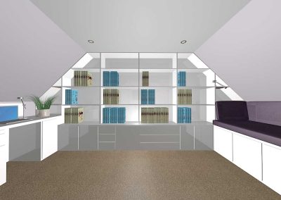 bespoke-bookcase-3d visual-okos-koti
